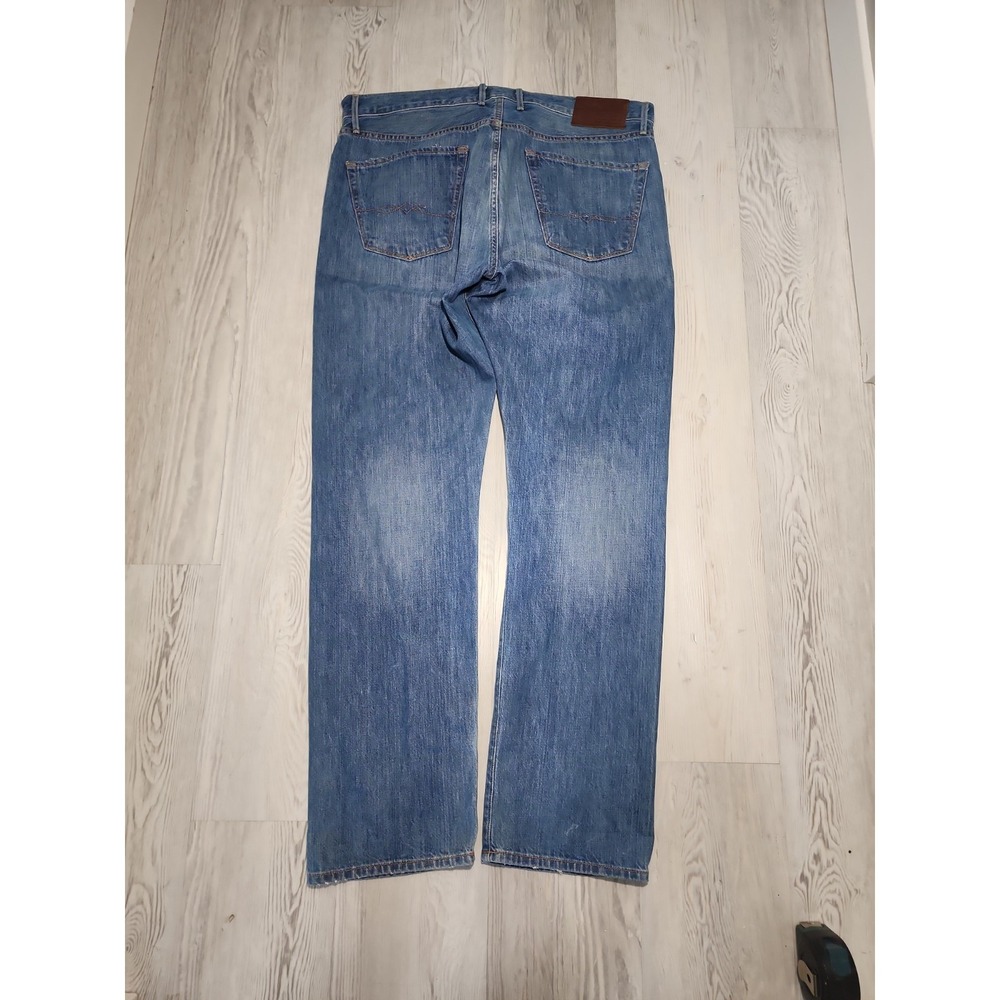 Lucky Brand 121 Heritage White Oak Cone Selvedge Jeans 36x32 Made In‎ US - Picture 2 of 15